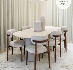 פינת אוכל ו6 כיסאות דגם דאליה